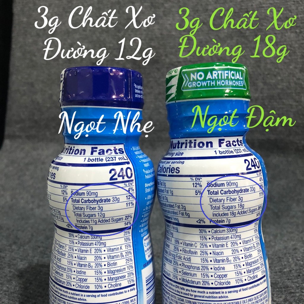 ❤️ [Quận 3] Sữa nước Pediasure Vani, Dâu, Socola, Fiber Chất Xơ DHA Mỹ 237ml