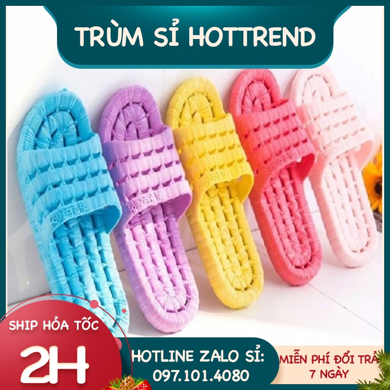 Dép xốp đi trong nhà tắm văn phòng Dép xốp lỗ siêu bền, siêu nhẹ chống trơn trượt MS1899