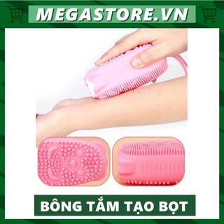 Combo 2 Bông tắm tạo bọt chà lưng tiện dụng tẩy tế bào chết