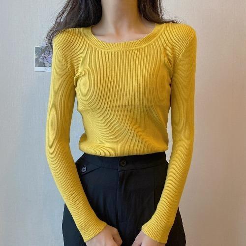 Áo Sweater Cổ Tròn Thời Trang Thu Đông Mới 2022 Cho Nữ