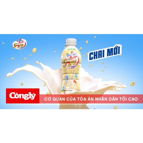 Thùng 24 Chai Sữa Đậu Nành Soya Number One Chai Pet 268 Ml [Thùng 24 Chai x 268ML]