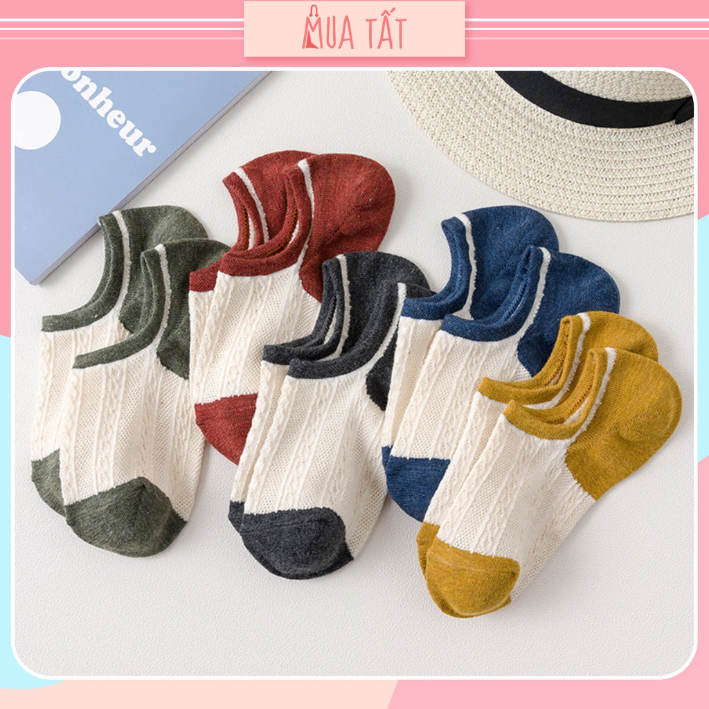 Vớ/ tất lười vải len Mua Tất unisex (muatatshop)