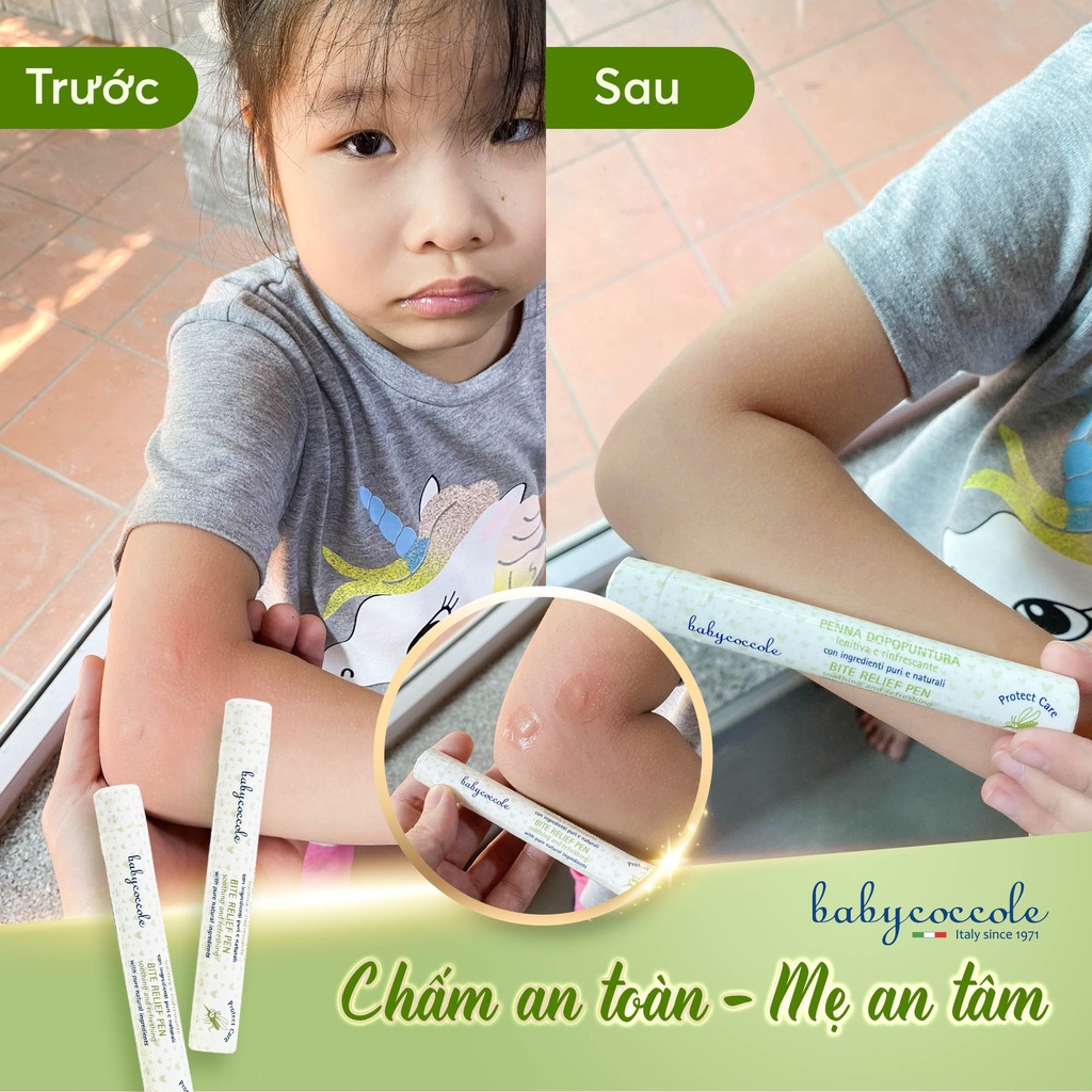 Shop Bố Ken KEM - XỊT XUA MUỖI - LĂN VẾT MUỖI ĐỐT BABYCOCCOLE [Xuất xứ Italy]