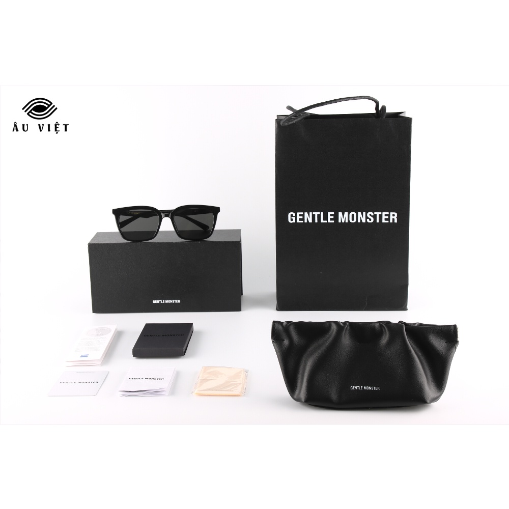 Kính mát nam nữ GM Mill dáng chữ nhật vuông Full box
