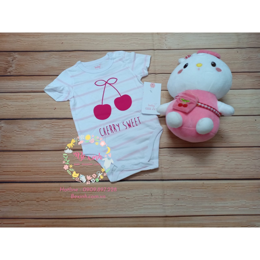 Bộ Body Chip Bé Gái, Body Liền Thân Mùa Hè Vải 100% Cotton Hàng Cao Cấp - Body Đùi Xuất Hàn Cho Bé Sơ Sinh 0 - 24M