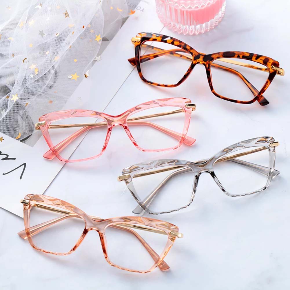 Gọng kính mắt mèo nhiều màu sắc tùy chọn thời trang cho nữ