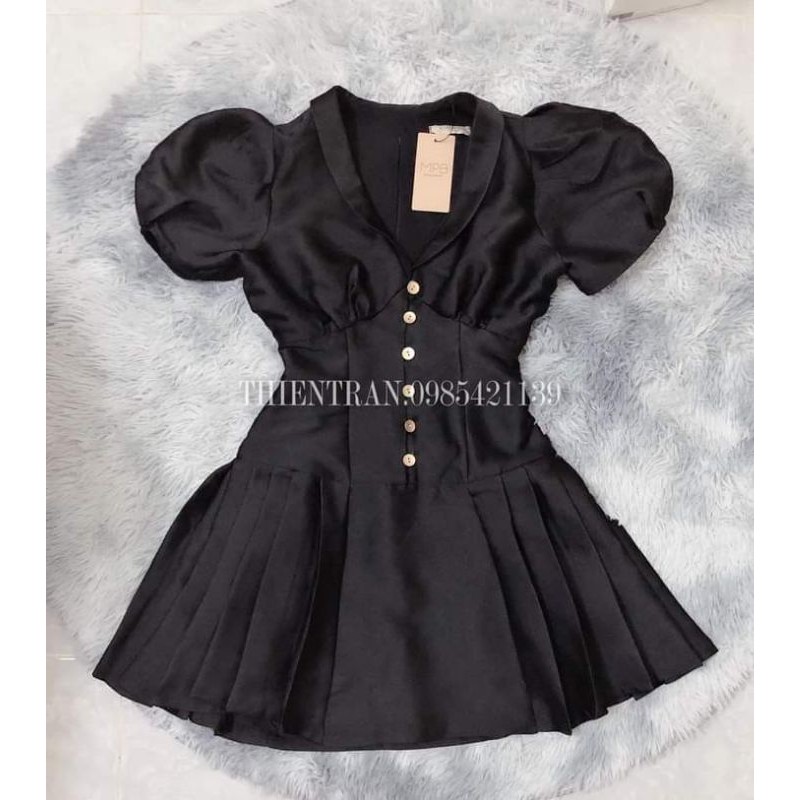 Đầm xanh baby doll MPB