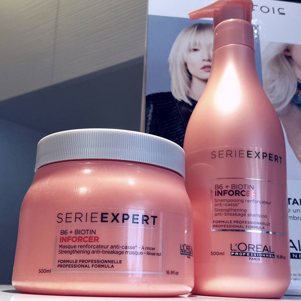 PHỤC HỒI TÓC LOREAL PROFESSIONEL INFORCER 300ML