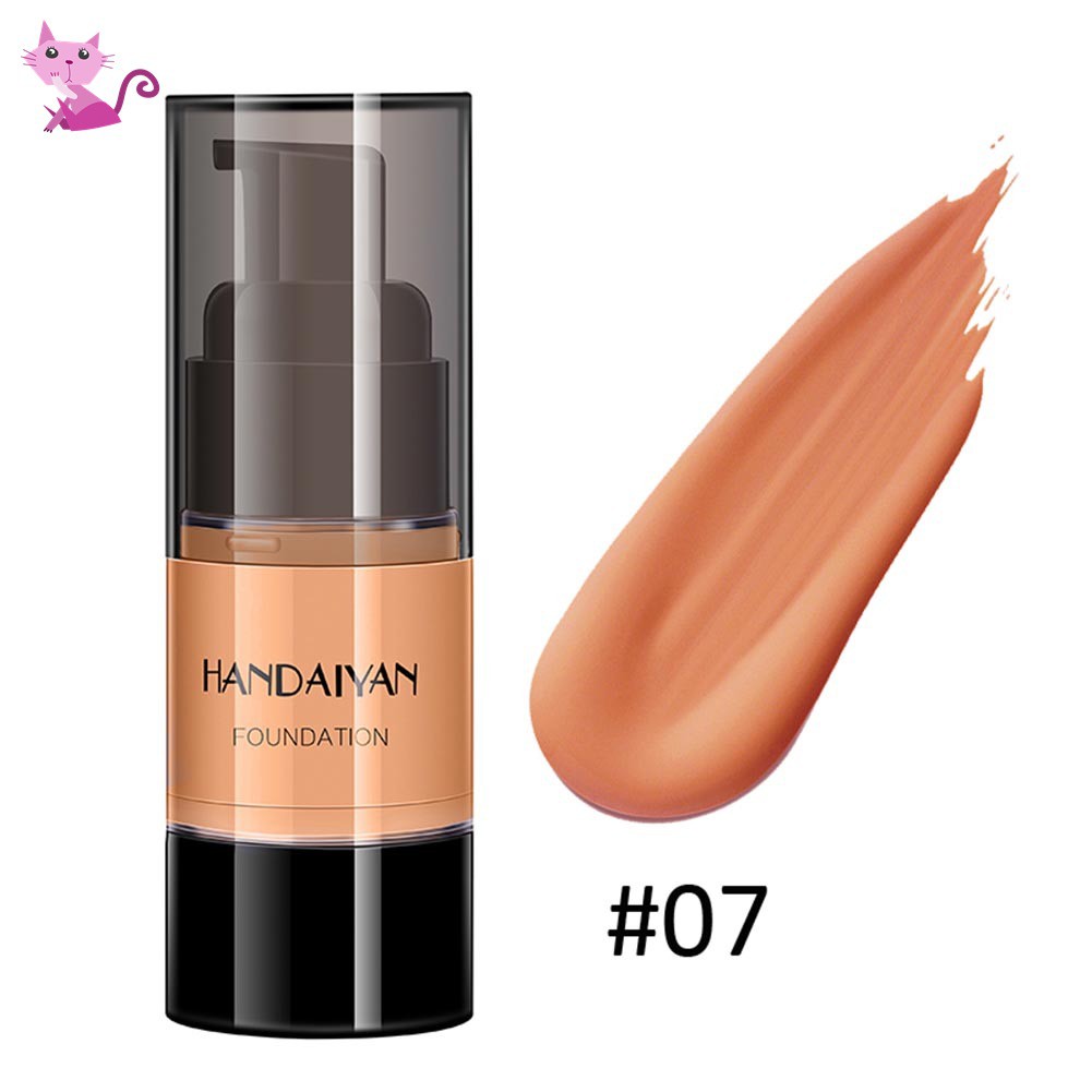 VVBK 20ml Liquid Foundation Waterproof Long Lasting Facial Base Care Face Foundation Makeup Concealer