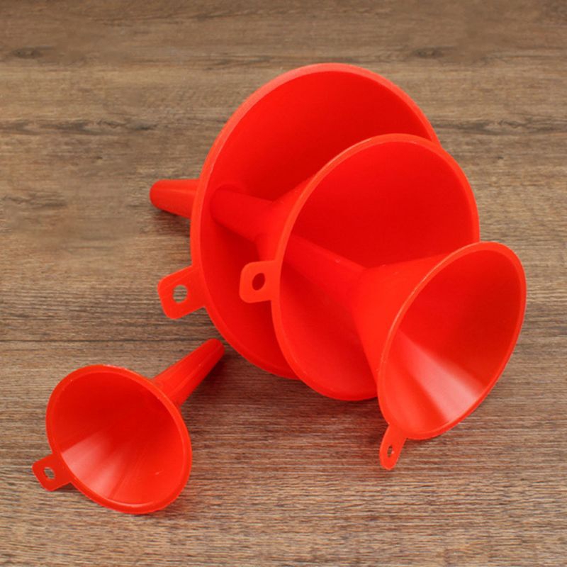 Set 4 phễu san chiết nhiên liệu tiện dụng cho xe máy