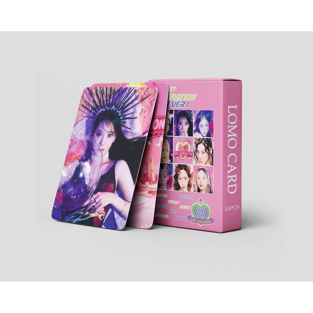 Girls' Generation Album Forever1 Photocard LOONA Yoona Lomo Card Postcard