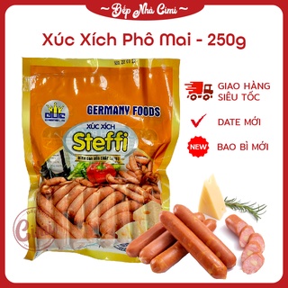 Xúc xích phô mai đức steffi - xúc xích phomai steffi 250g - bếp nhà cimi