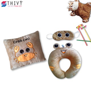 gối tựa lưng , gối kê cổ, bịt mắt