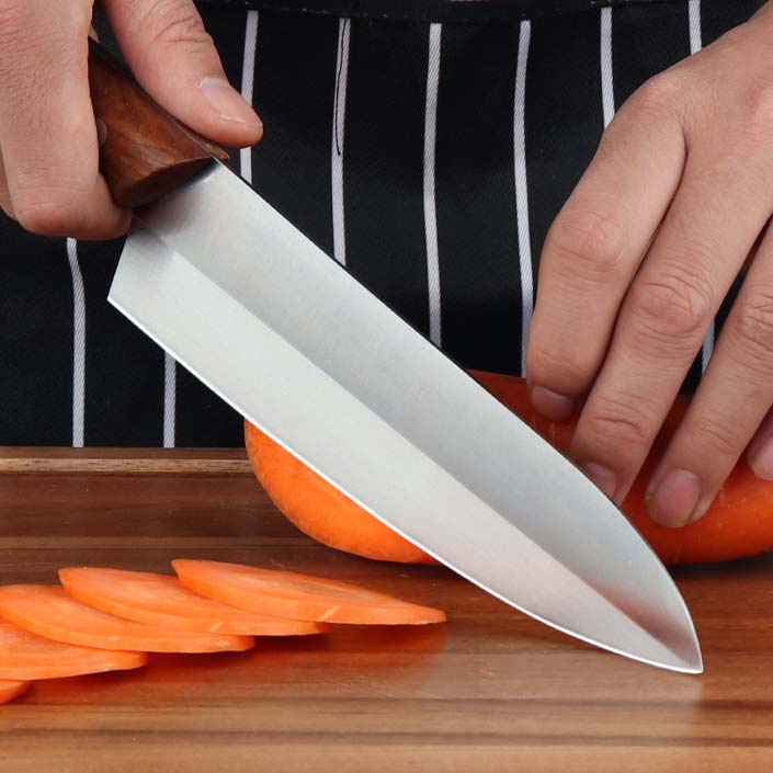 Dao nhà bếp đa năng Nhật Bản dùng thái, cắt thịt, cá, rau củ quả nhãn hiệu SEKI - JAPAN