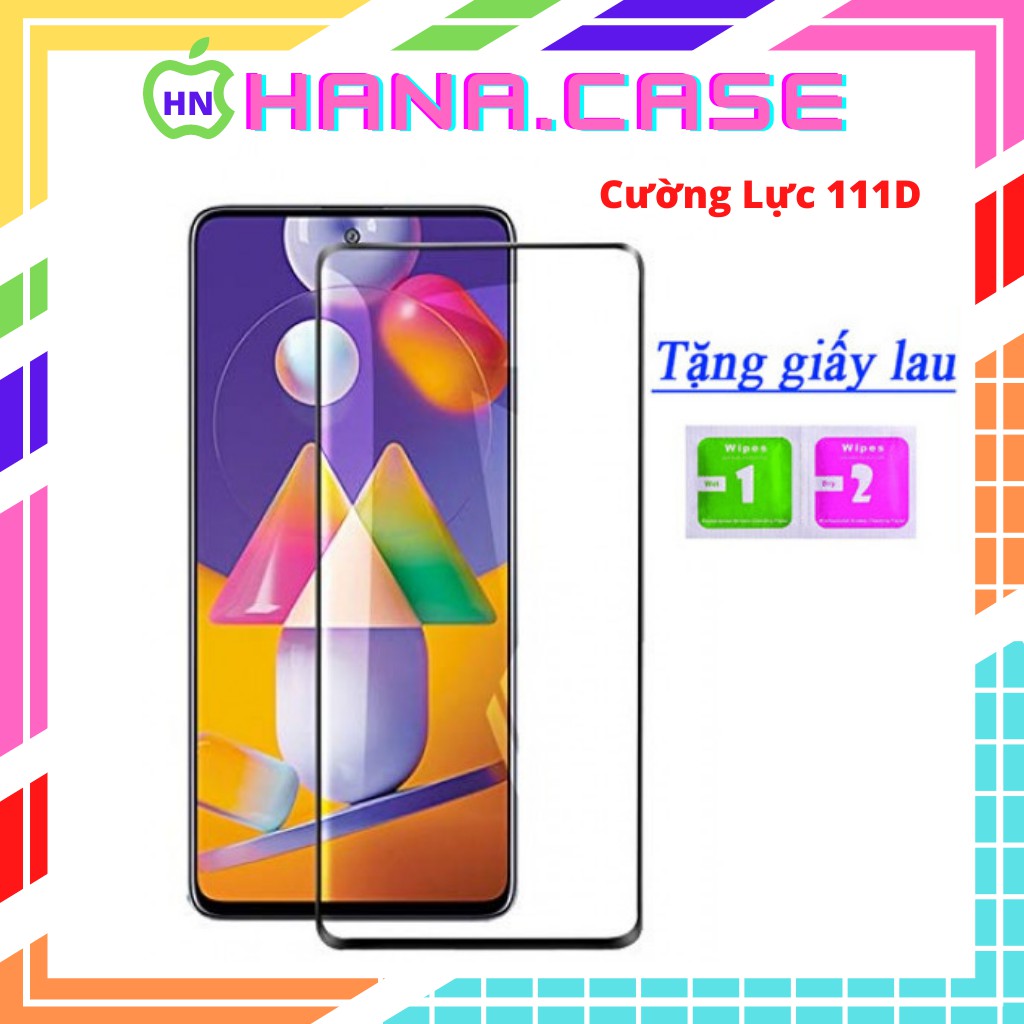 Kính Cường Lực iPhone Full Màn 111D ✓ Siêu Cứng ✓ Chống Xước ✓ Chống Nước ✓ Kính Iphone Hana Case