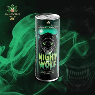 Nước tăng lực night wolf k5 từ sâm ngọc linh