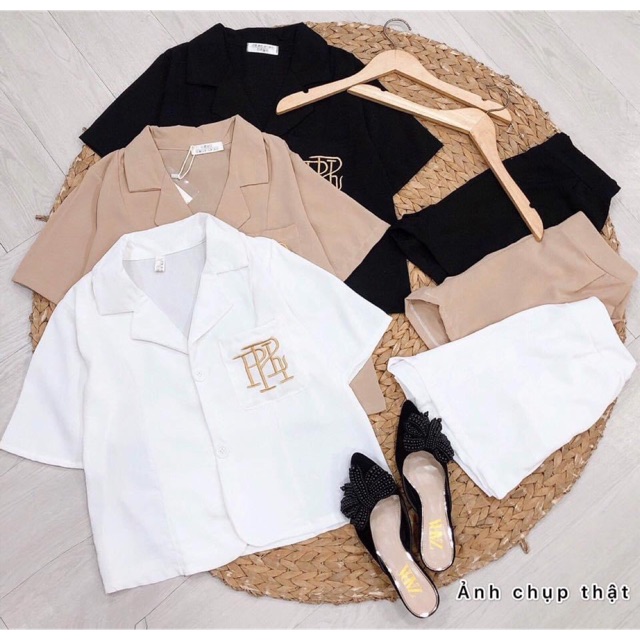 ❤️ SET ÁO SOMI THÊU TÚI+ QUẦN #