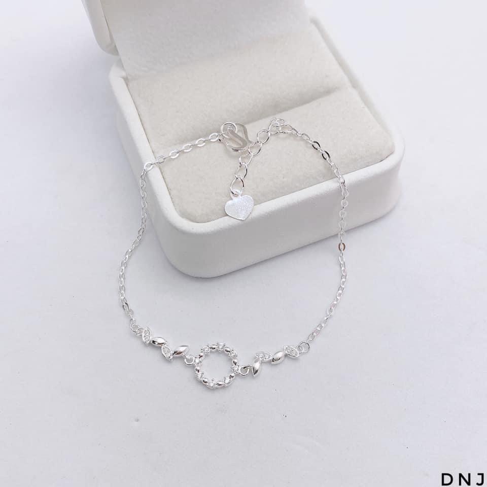 Lắc tay nữ bạc ta mẫu mới xinh xắn và thanh lịch - Kho sỉ bạc Nhất Linh