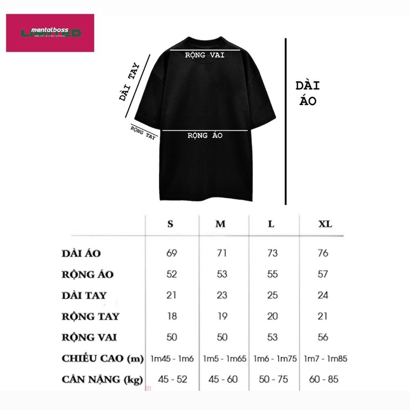 [CHÍNH HÃNG MENTALBOSS] Áo thun &amp; hoodie unisex 1969 The Private Mental
