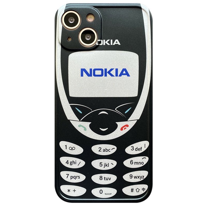 Ốp Điện Thoại Mềm Hình Điện Thoại Nokia Sáng Tạo Cho iPhone 14 / 7 / 8 Plus / X / XS / XR / XS MAX / 11 / 11 Pro / 11 Pro MAX 13