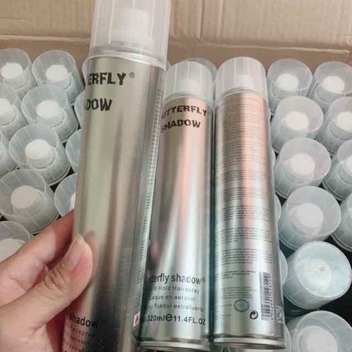 Gôm Xịt Tóc BUTTERFLY SHADOW Gôm Bạc