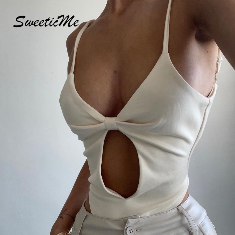 Bodysuit Màu Trơn Kiểu Dáng Mới, Quyến Rũ Dành Cho Nữ 2022