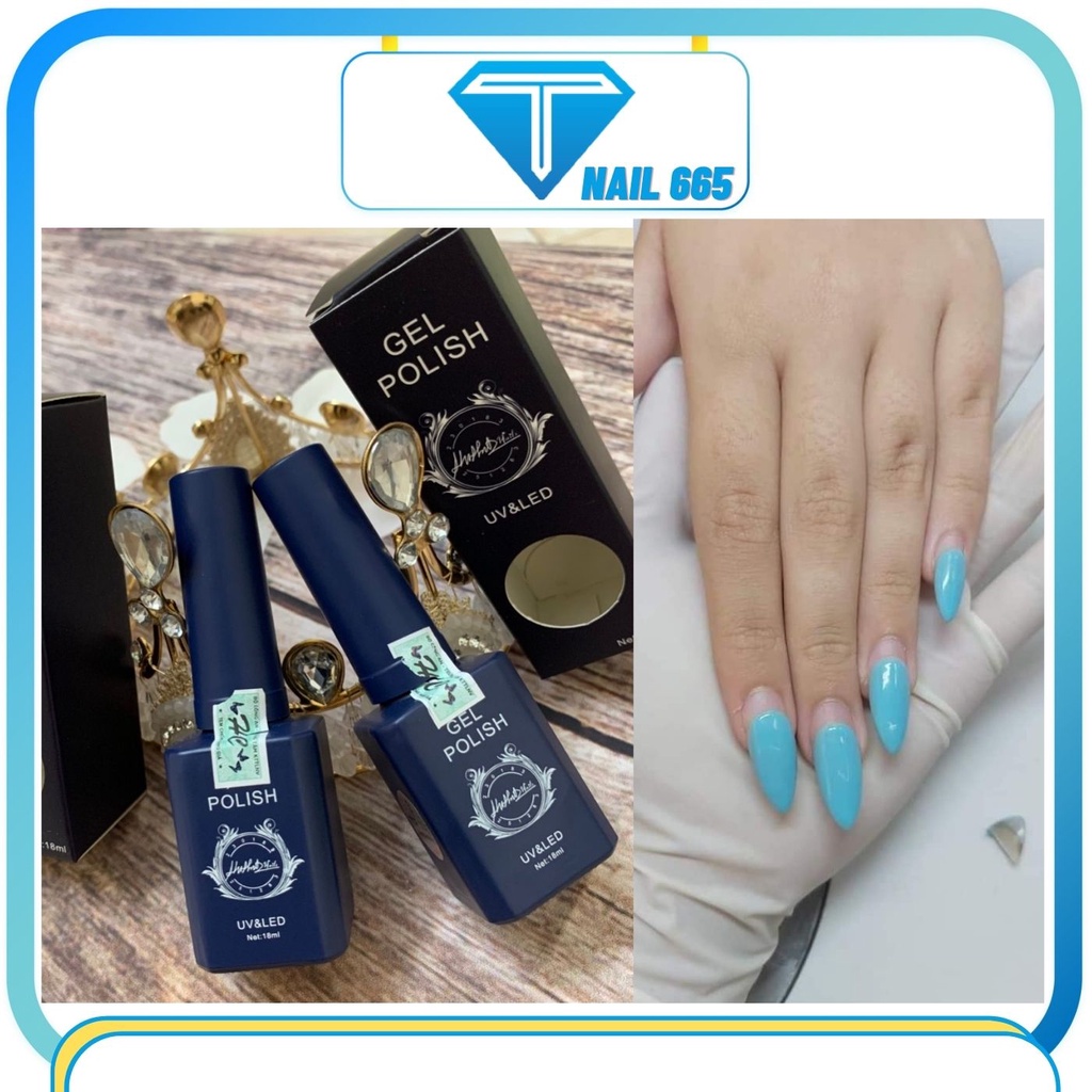 Base top RUBY gel Polish chính hãng , Base top liên kết cứng móng kiềm dầu bóng bền