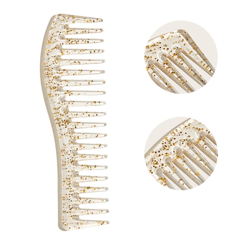 [Hàng mới về] Lược chải tóc tạo kiểu răng lược thưa sáng tạo mát xa da đầu thoải mái cho nữ