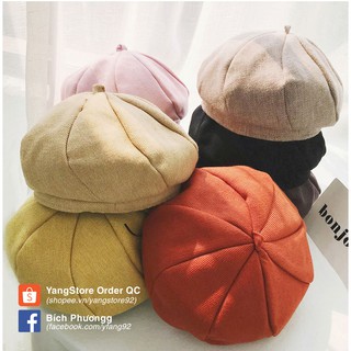 MŨ BERET HỌA SĨ - ẢNH THẬT