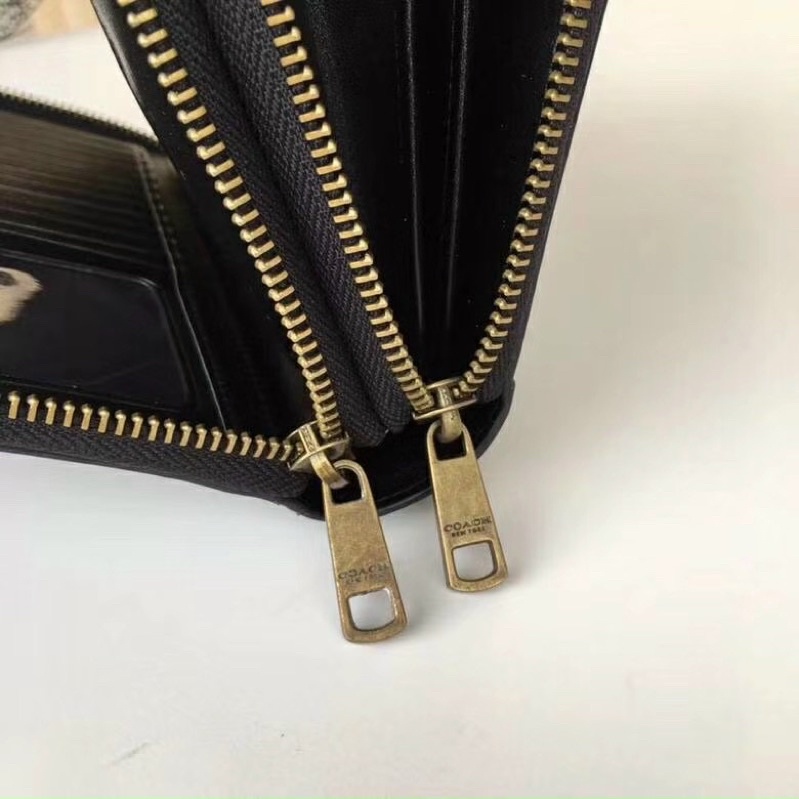 📛RẺ VÔ ĐỊCH📛CLUTH COAH DOUBLE ZIP NHIỀU NGĂN