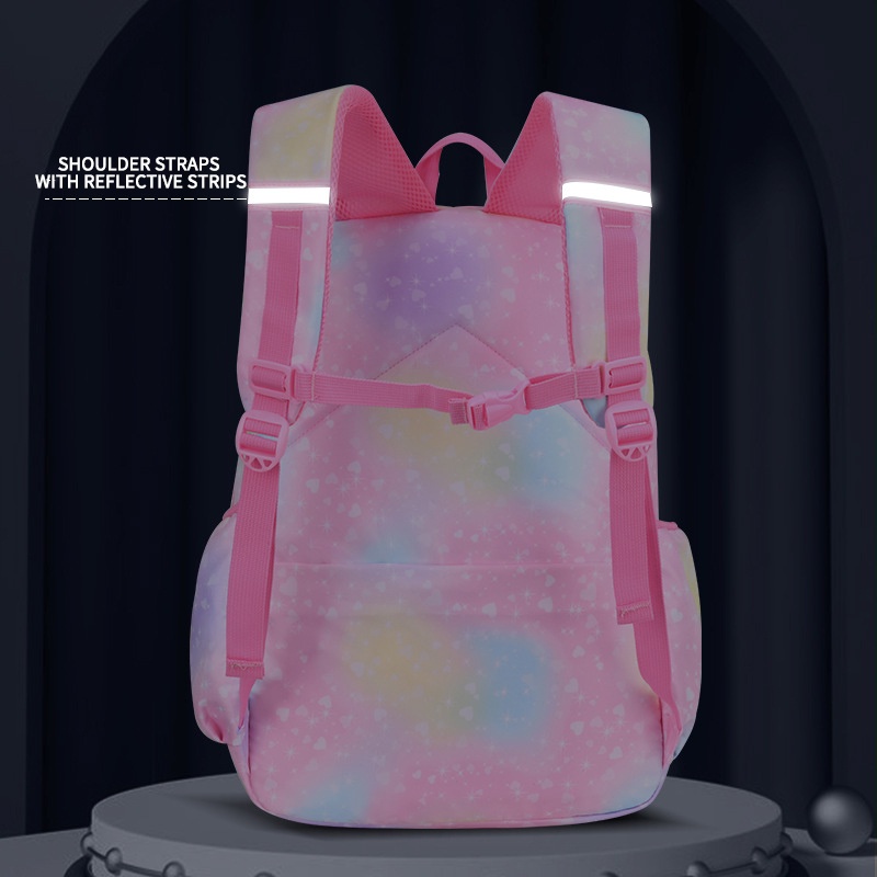 Ba Lô Đi Học Màu gradient Xinh Xắn Cho Bé