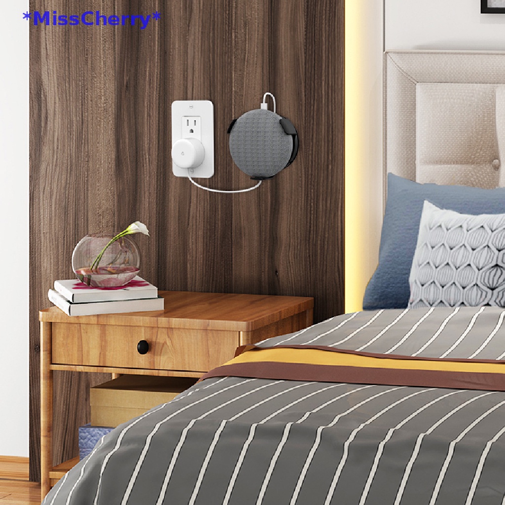 Loa Thông Minh Mini Gắn Tường Kèm Móc Treo Dành Cho Google Home Mini / Echo Dot Mới