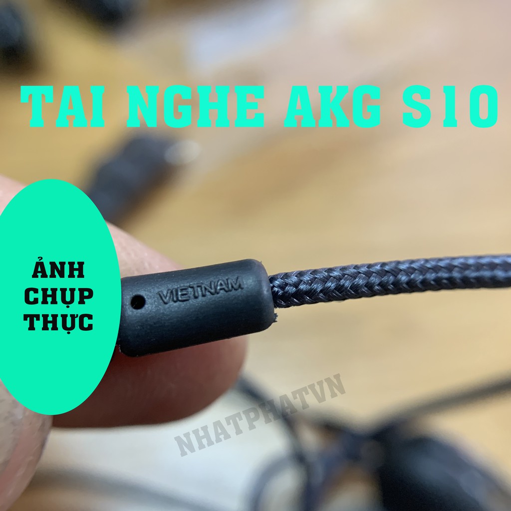 Tai nghe nhét tai akg s10 s8 âm thanh tuyệt vời zin new bảo hành 12 tháng