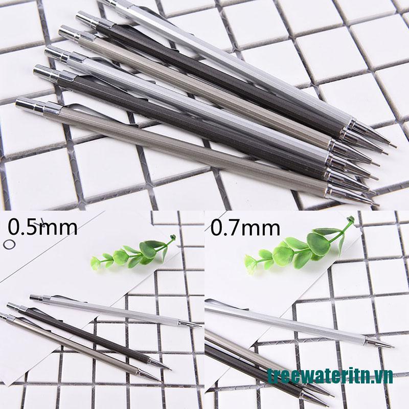 Bút Chì Bấm Bằng Kim Loại Kích Thước 0.5 / 0.7mm