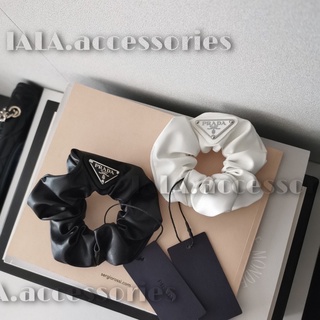 Dây buộc tóc da PU hiệu PRADA