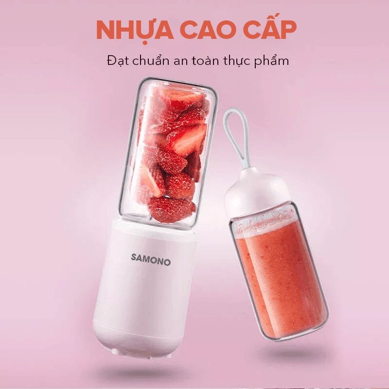 Máy xay sinh tố cầm tay SAMONO SW-Z7 đa năng công suất lớn có thể nghiền đá chính hãng