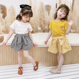 Bộ cộc tiểu thư cho bé gái