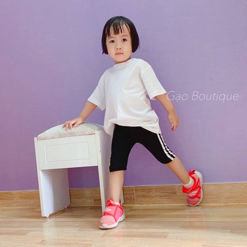 [Hình thật] Áo thun CXM, quần legging cho bé