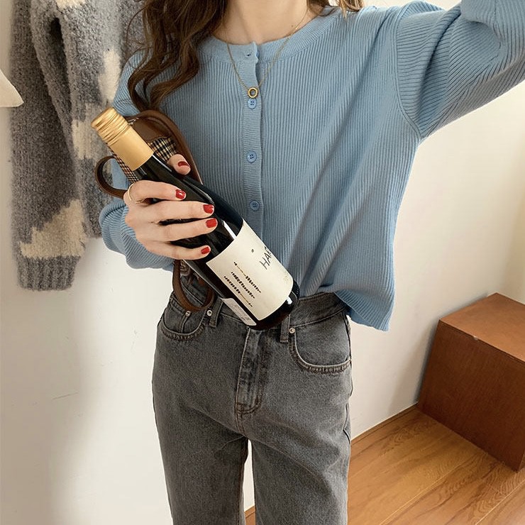 Áo khoác cardigan cổ tròn chất mịn - AK511 | BigBuy360 - bigbuy360.vn