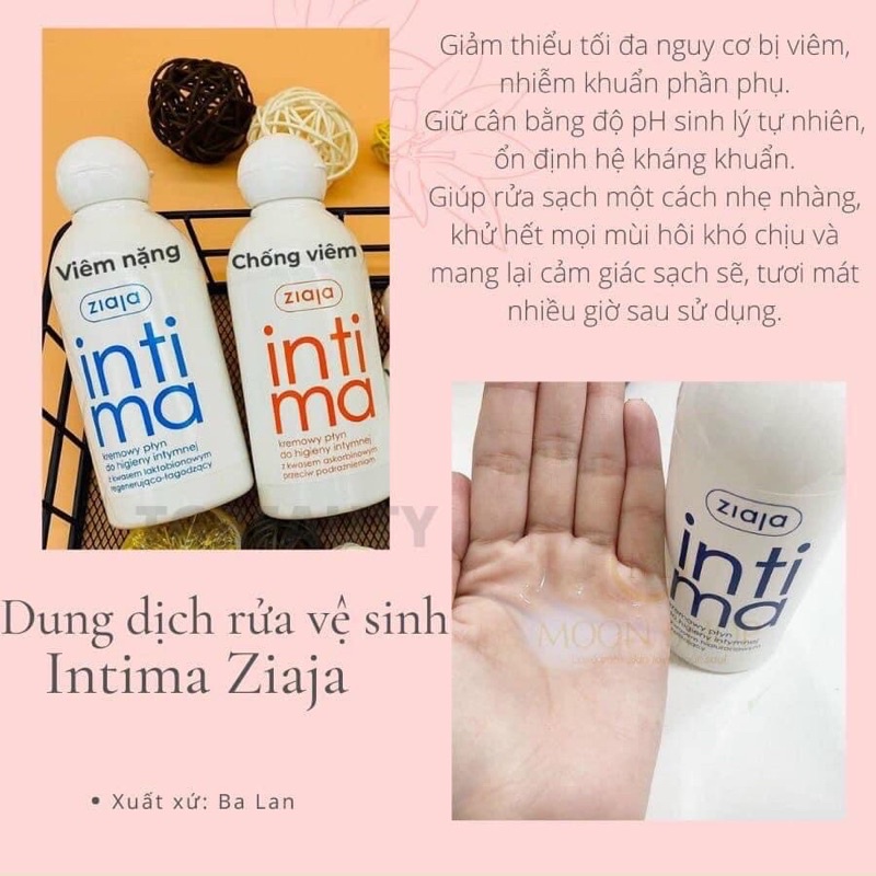 Dung dịch vệ sinh Intima Ziaja 200ml