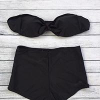 Bikini 2 Mảnh Đen Quyến Rũ