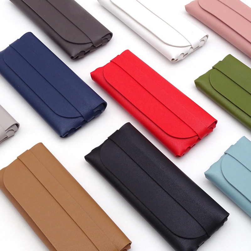 Túi Da Đựng Mắt Kính Bảo Vệ Cọ Trang Điểm Thời Trang Nhẹ Nhàng Cho Nam Và Nữ RYVN