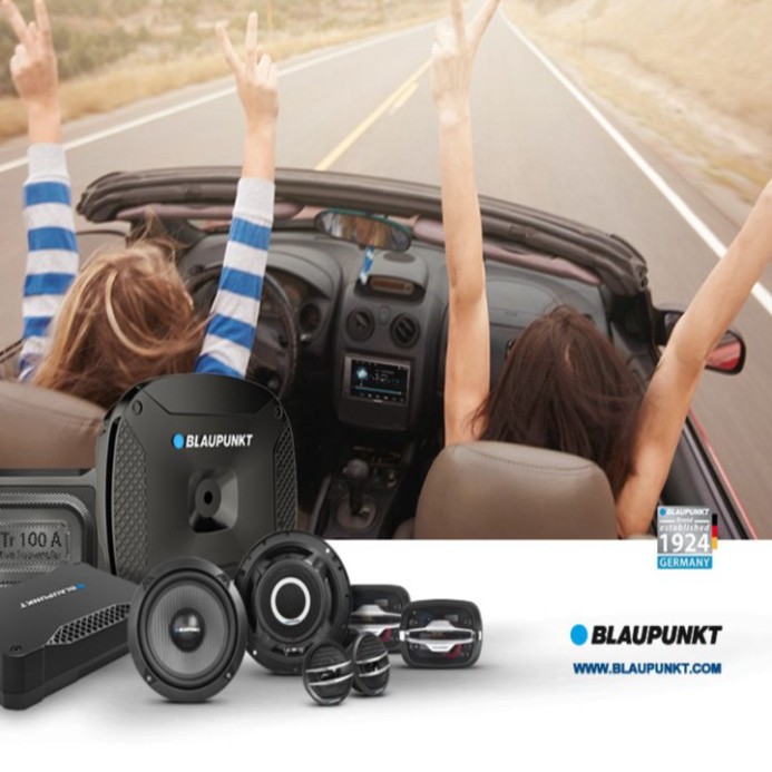 Sản Phẩm Loa siêu trầm đặt gầm ghế xe ô tô thương hiệu cao cấp Blaupunkt - XLF180A .