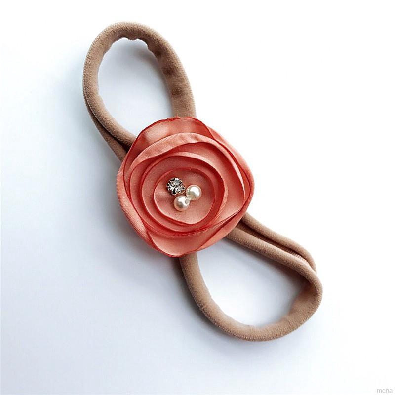 Set 3 băng đô cài tóc nơ ngọc trai