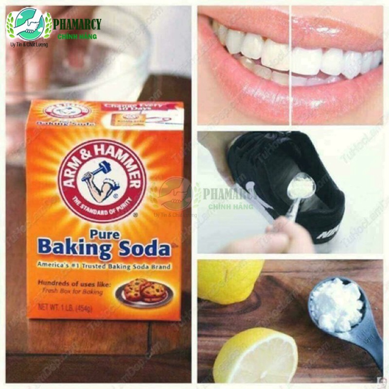 Bột Baking Soda bột đa năng làm trắng răng khử hôi tẩy nhà vệ sinh tẩy tế bào chết