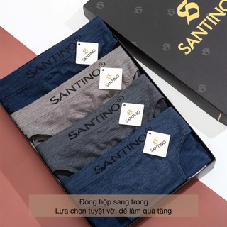 Set 4 quần lót tam giác nam brief santino kháng khuẩn, co dãn 4 chiều - ảnh sản phẩm 3