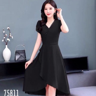 🍒Đầm voan chiffon (Free/big size XL, 2XL)