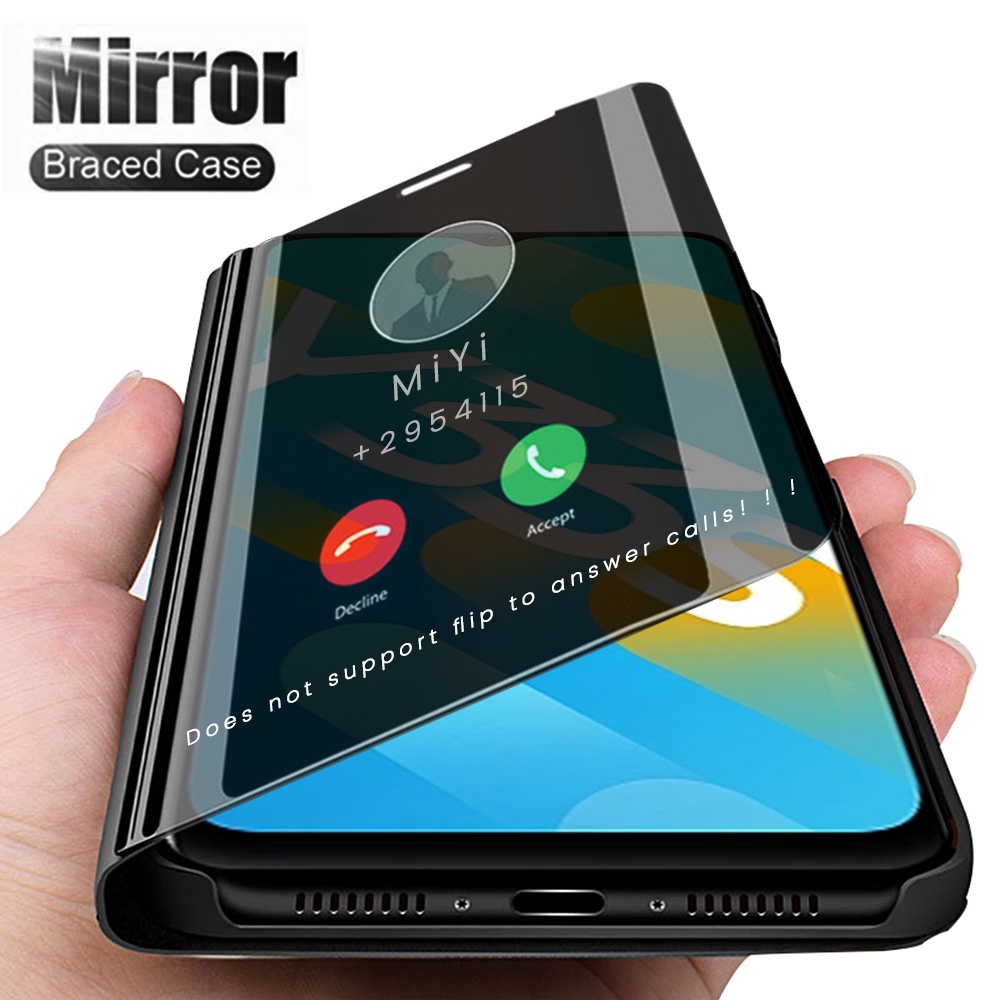 Bao Da Nắp Gương Gập Từ Tính Thông Minh Cho Vivo Y33S Y 33S 4G 2021 Vivo Y21 Y21s Y33S V2109 6.58"