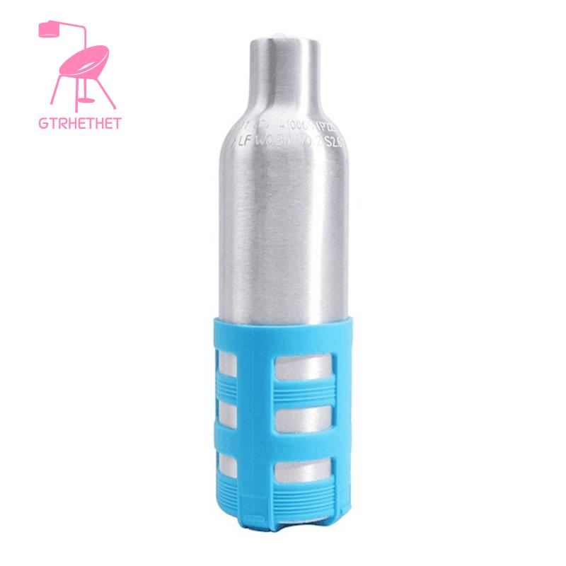 Bình Làm Soda CO2 Màu Đen Dung Tích 0.2L Có Thể Tái Sử Dụng