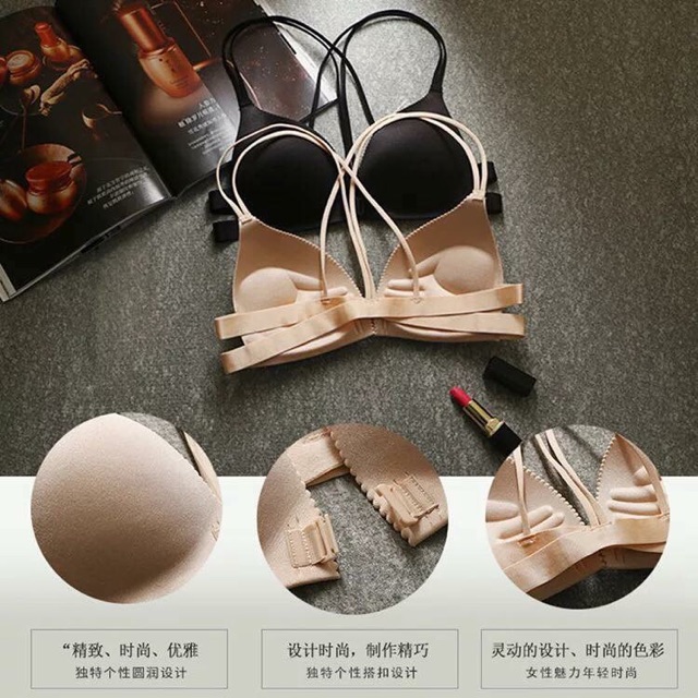 Áo lót nữ , áo bra su đúc cái trước đan dây lưng sexy mã 810 | BigBuy360 - bigbuy360.vn